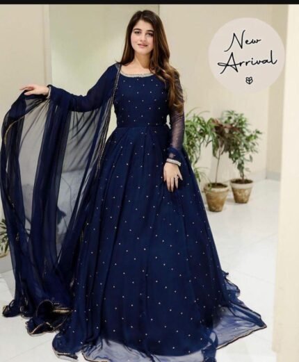 Stitched Chiffon Maxi 2025