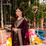 Asim Jofa Embroidered Chiffon Unstitched 3pcs - Image 9