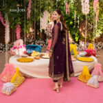 Asim Jofa Embroidered Chiffon Unstitched 3pcs - Image 6