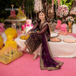 Asim Jofa Embroidered Chiffon Unstitched 3pcs - Image 7