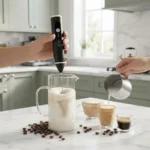 Premium Quality 2 in 1 Rechargeable Electric Coffee Beater & Egg Whisk | Free Delivery !! No - Image 5