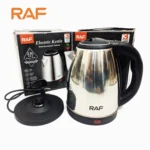 Automatic Electric Kettle 2Liter Stainless Steel & Cordless 1500W - Image 3