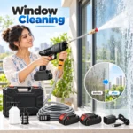 Cordless High Pressure Washer Gun for Car, Solar & Home Use - Image 3